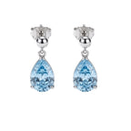Velira Ice Blue D Teardrop Necklace