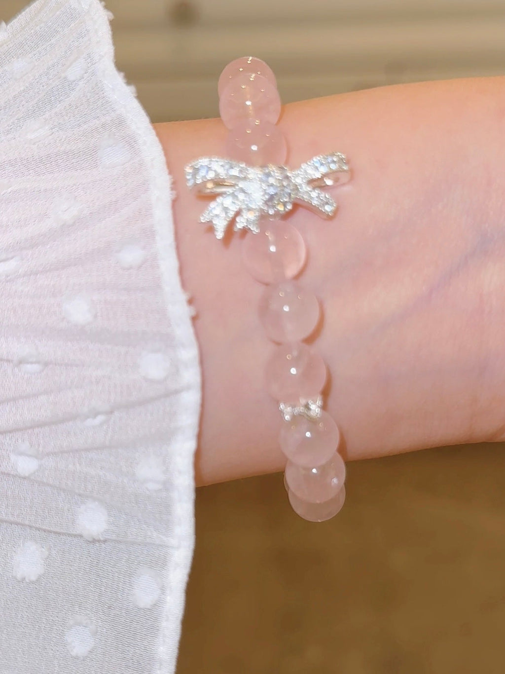 Velira Rose Quartz Bracelet