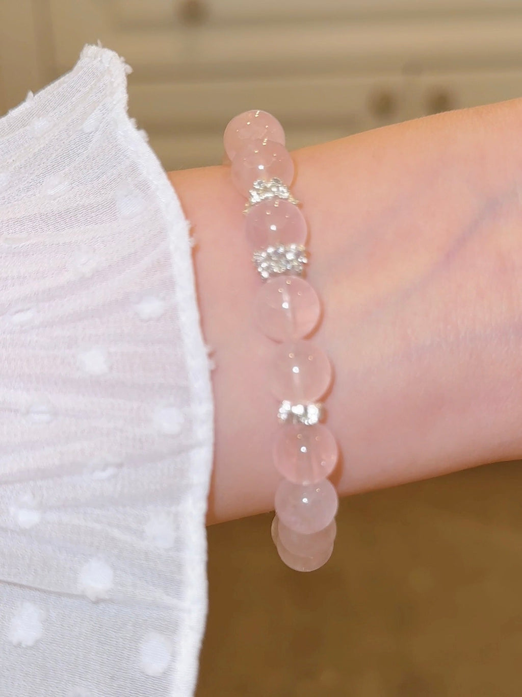 Velira Rose Quartz Bracelet