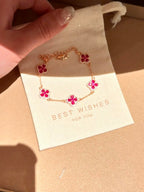 Velira Ruby Cleef Bracelet