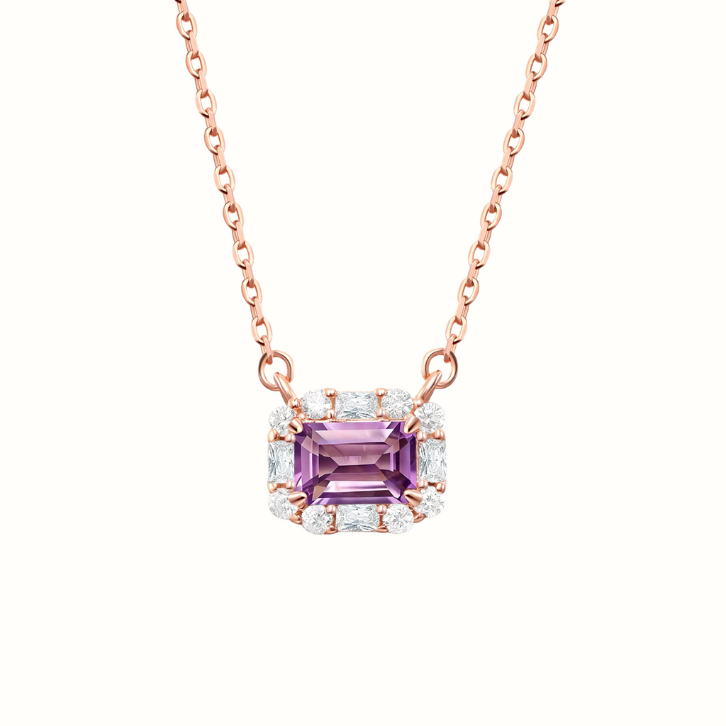 Velira Natural Amethyst Yanna Necklace