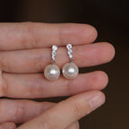 Velira Diamond Pearl Ear studs