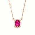 Velira Pink Sapphire Necklace