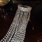 Velira Bright flash diamond tassel headdress