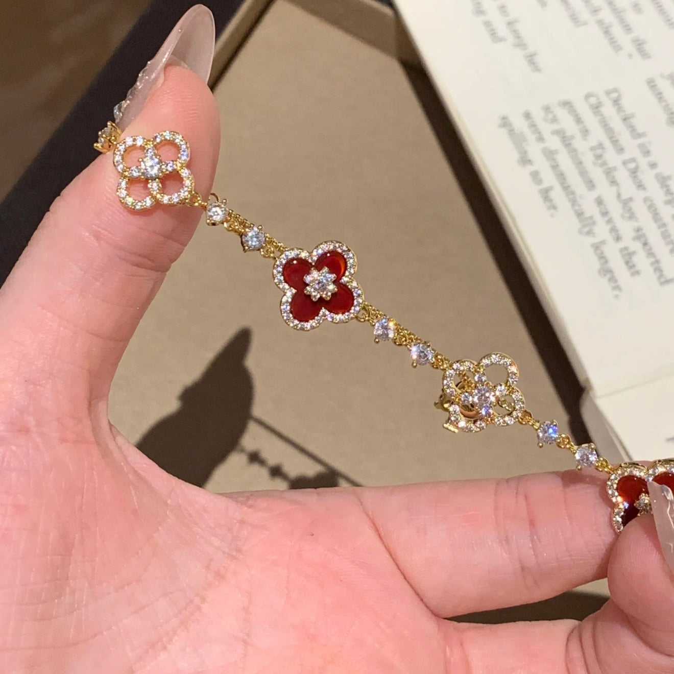 Velira Red Cleef Bracelet