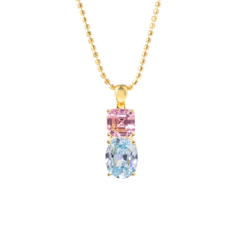 Velira Blue&Pink Necklace