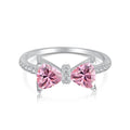 Velira Pink Bow Ring Collection