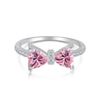 Velira Pink Bow Ring Collection