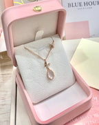 Velira Rose quartz Necklace