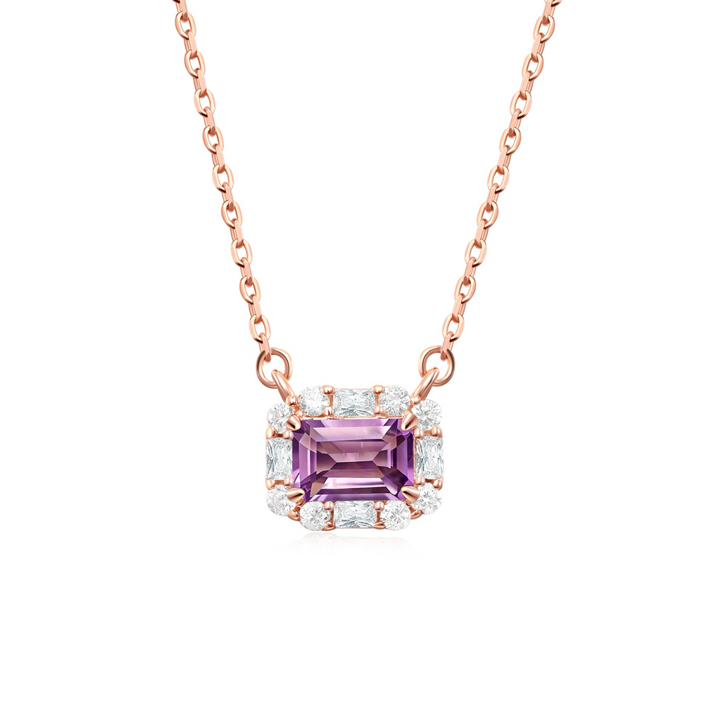 Velira Natural Amethyst Yanna Necklace