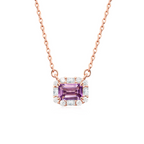 Velira Natural Amethyst Yanna Necklace
