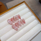 Velira Baby Pink Sakura Nails