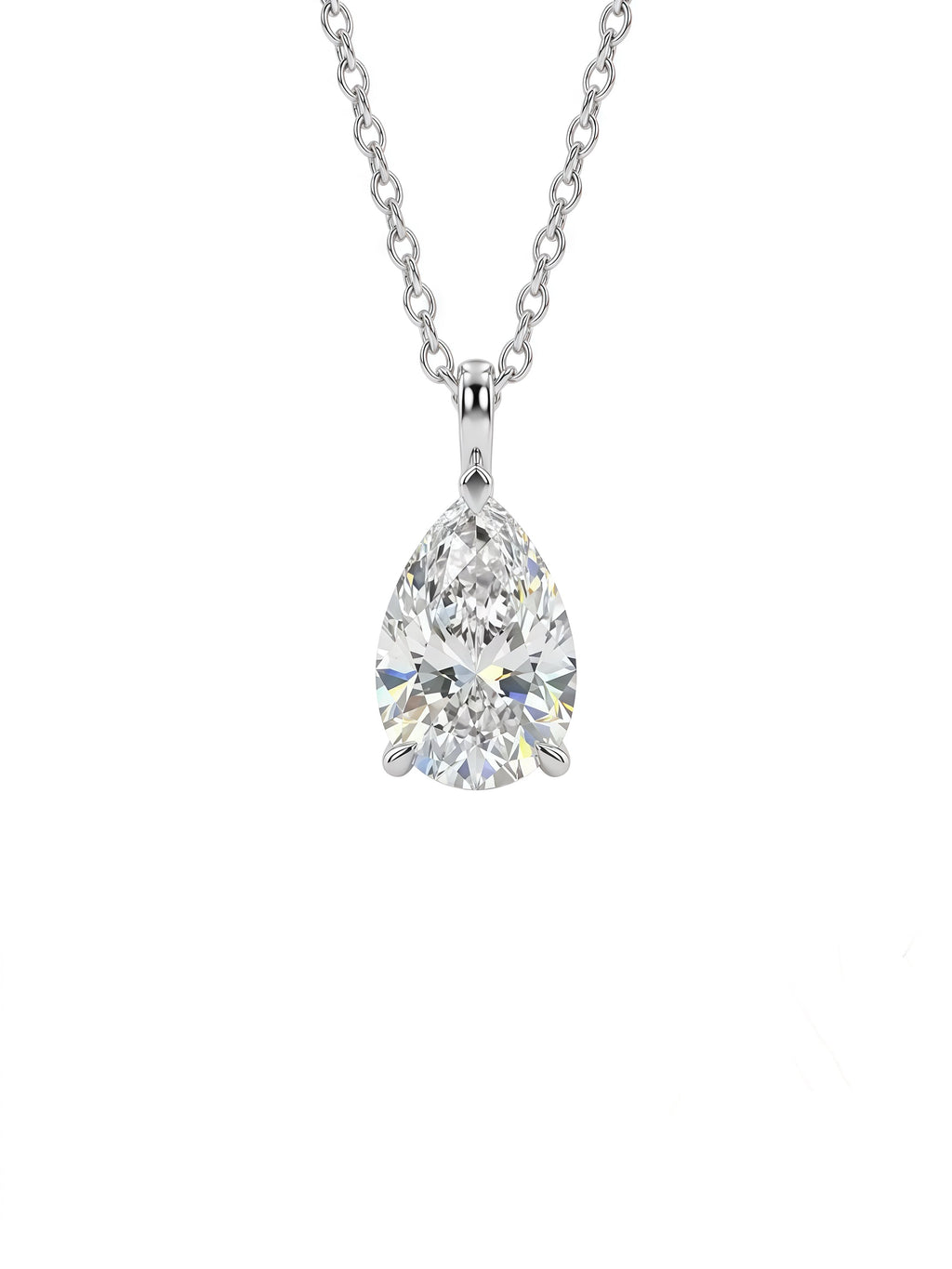 Velira Teardrop Diamond Necklace