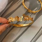 Velira Gold Butterfly Bracelet