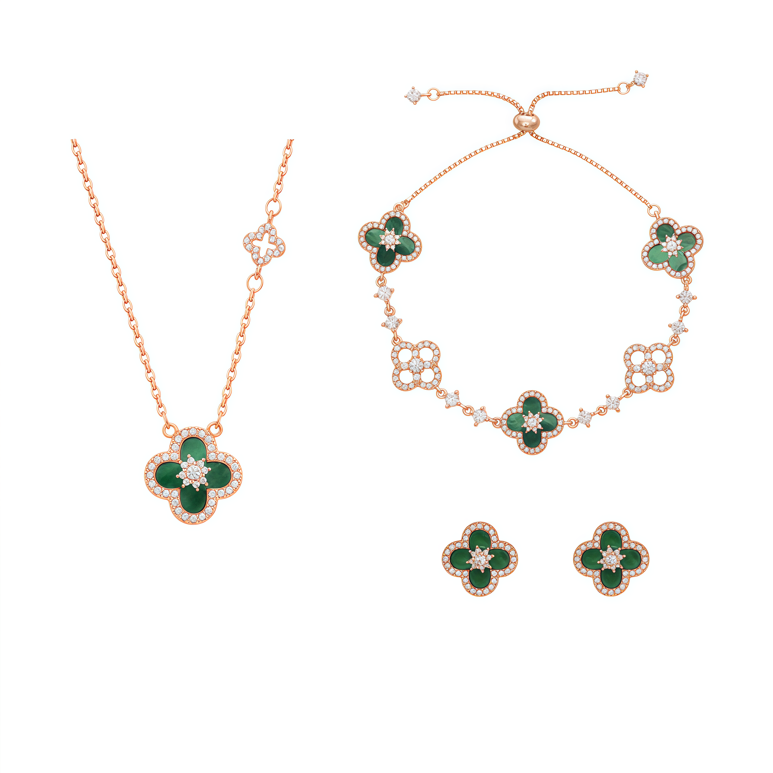 Velira Emerald Green Set