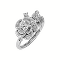 Velira Rose Brushed Ring