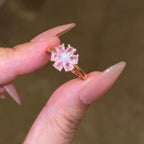 Velira Daisy Rose Gold Open Ring