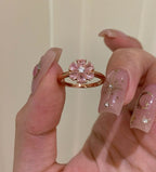 Velira Daisy Rose Gold Open Ring