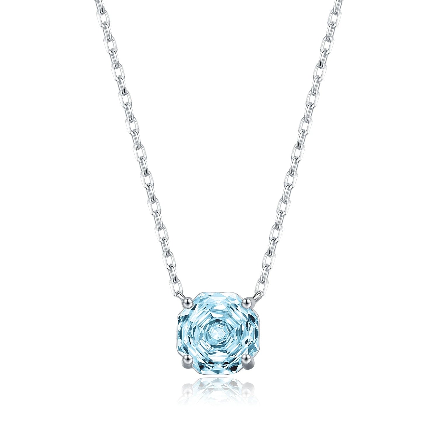 Velira Rose-Cut Blue D Necklace