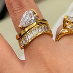 Velira Oval Love Stackingring