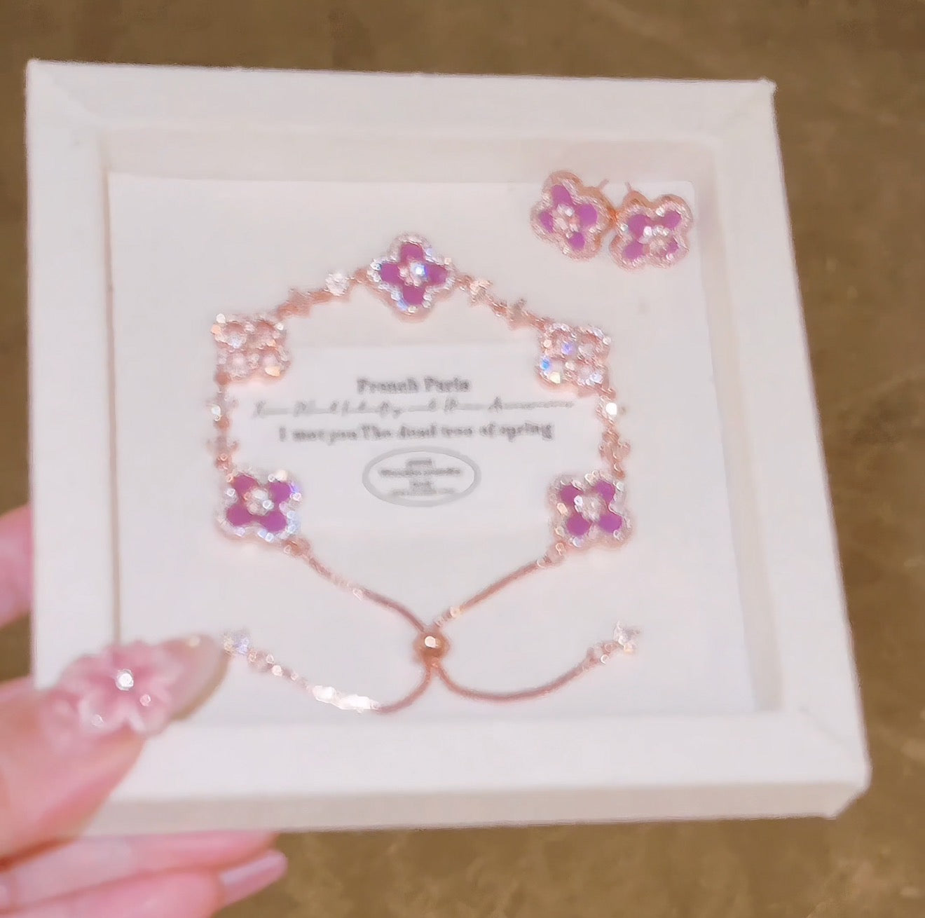 Velira Dreamy Purple Bracelet