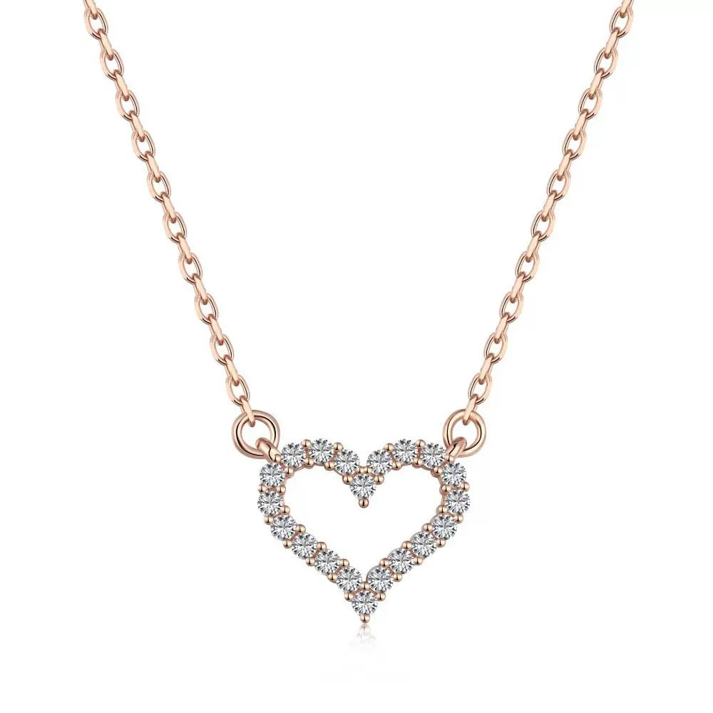 Velira Diamond Heart Necklace