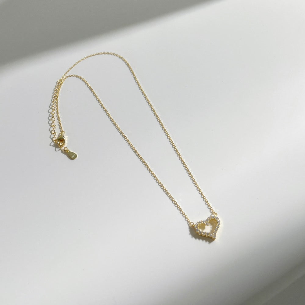 Velira Diamond Heart Necklace