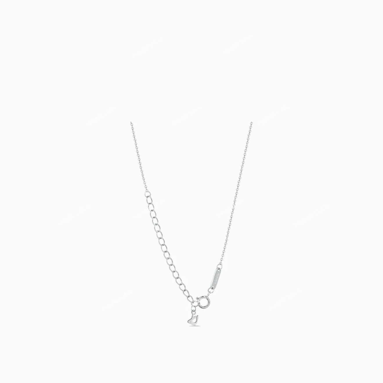 Velira Ruby heart necklace