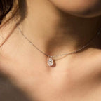 Velira Oval Diamond Necklace