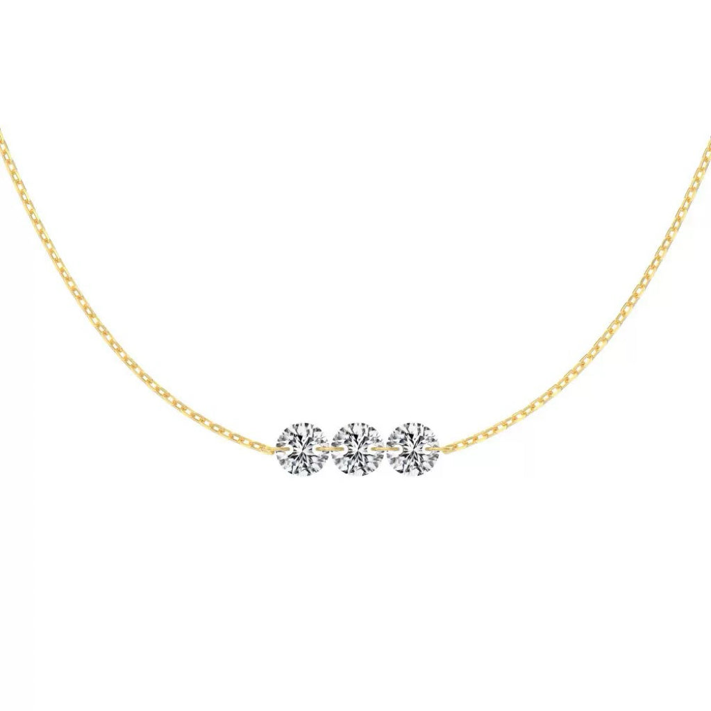 Velira Round Diamond Necklace