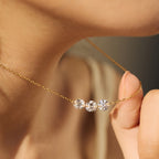 Velira Round Diamond Necklace