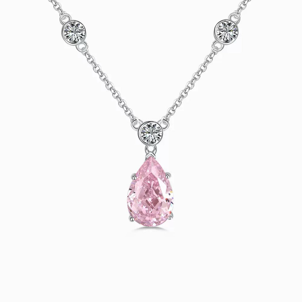 Velira Oval Diamond Love Necklace