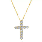 Velira Diamond Cross Necklace