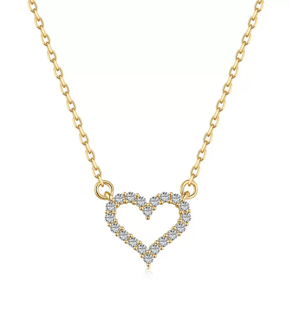 Velira Diamond Heart Necklace