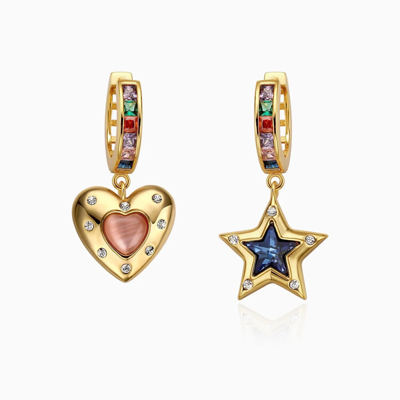 Velira Opal star Earrings