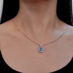Velira Aquamarine D Necklace