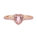Velira Elevated Heart Ring