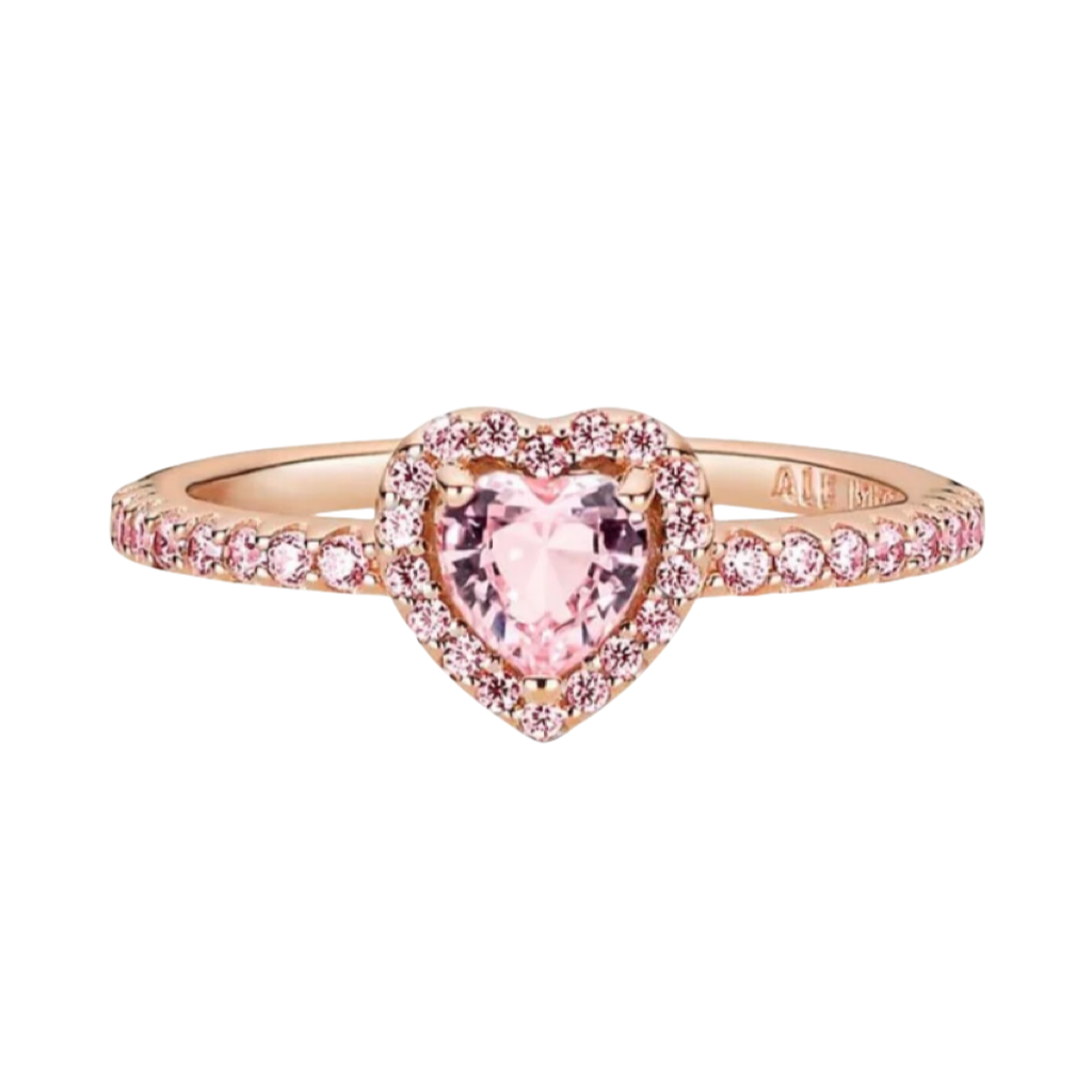 Velira Elevated Heart Ring