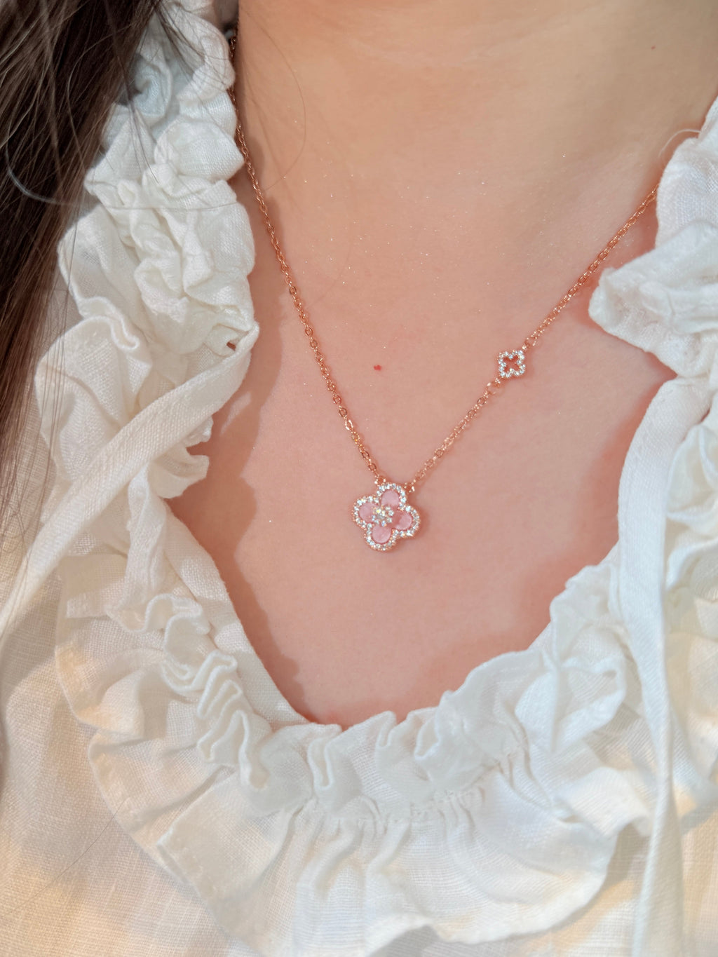 Velira Sakura Cleef Necklace