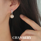 Velira Diamond Pearl Ear studs