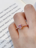 Velira Elevated Heart Ring
