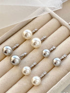 Velira Diamond Pearl Ear studs