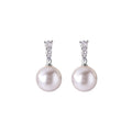 Velira Diamond Pearl Ear studs
