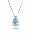 Velira Ice Blue D Teardrop Necklace