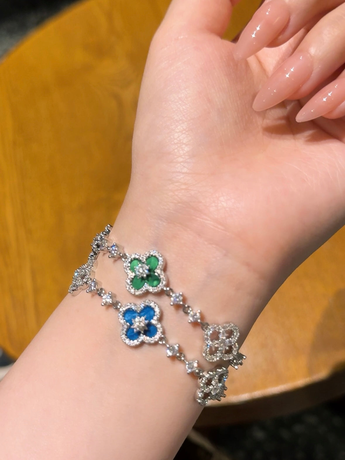 Velira Green Cleef Bracelet