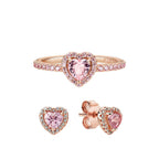 Velira Elevated Heart Ring collection