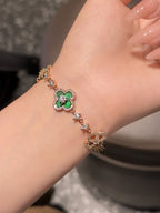 Velira Green Cleef Bracelet
