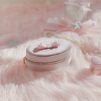Velira Pink Bow Travel Jewelry Box