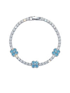 Velira Ice Blue Tennis Bracelet