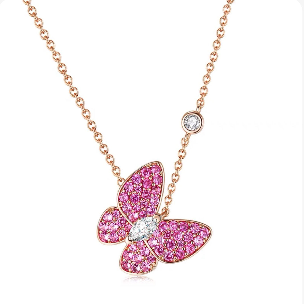 Velira Butterfly necklace